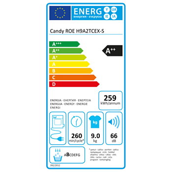 Kondensationstork Candy ROEH9A2TCEXS