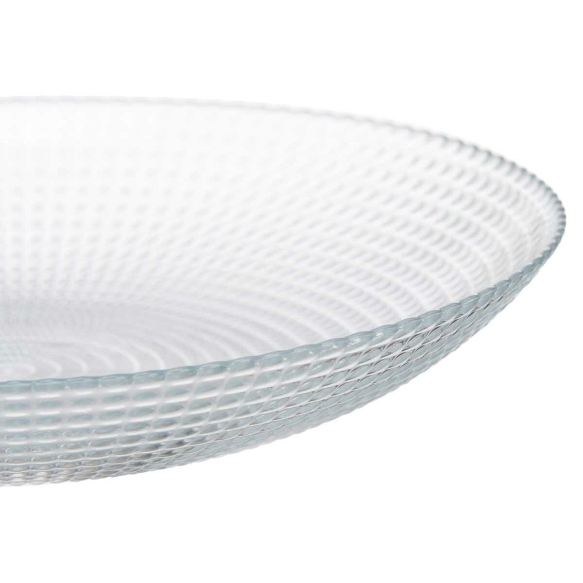 Tallriksset Generation Transparent Glas 23 x 7 x 23 cm (4 antal) - 2