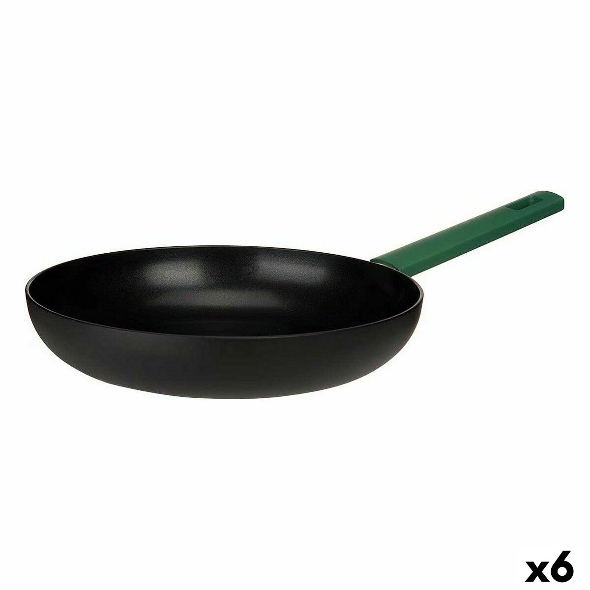 Stekpanna Ø 28 cm Svart Grön (6 antal)