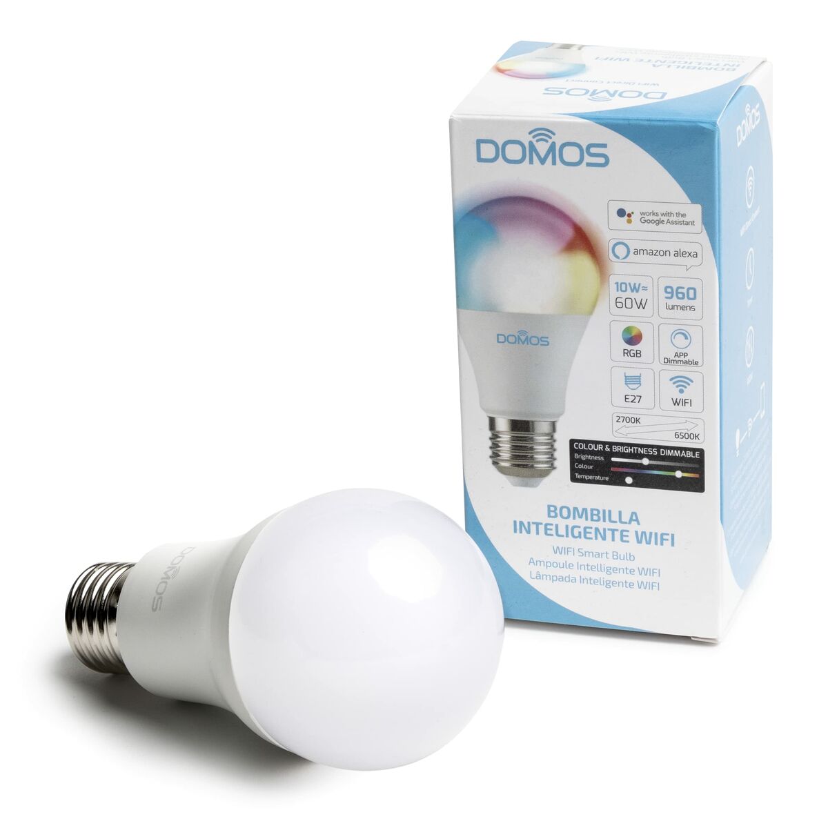 Smart-Lampa Domos DOML-A60-10R 10W E27 - 3