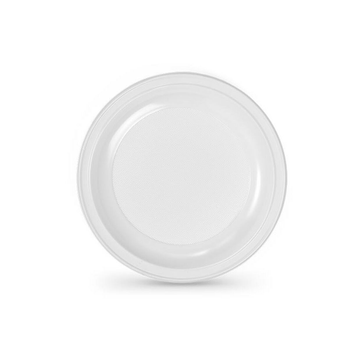 Set med återanvändbara tallrikar Algon Vit Plast 22 cm (10 antal) - 2