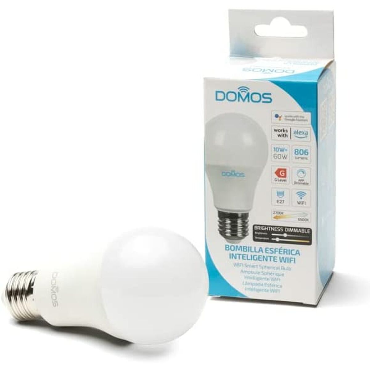 Smart-Lampa Domos DOML-A60 10W E27 - 3