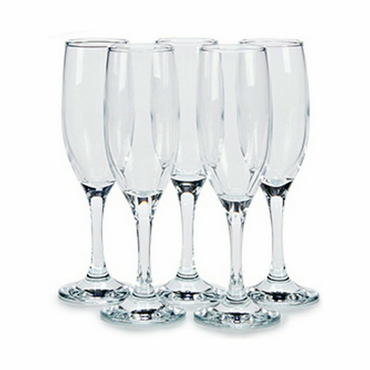 Glasset Bistro Champagne Transparent Glas 190 ml (4 antal) - 2