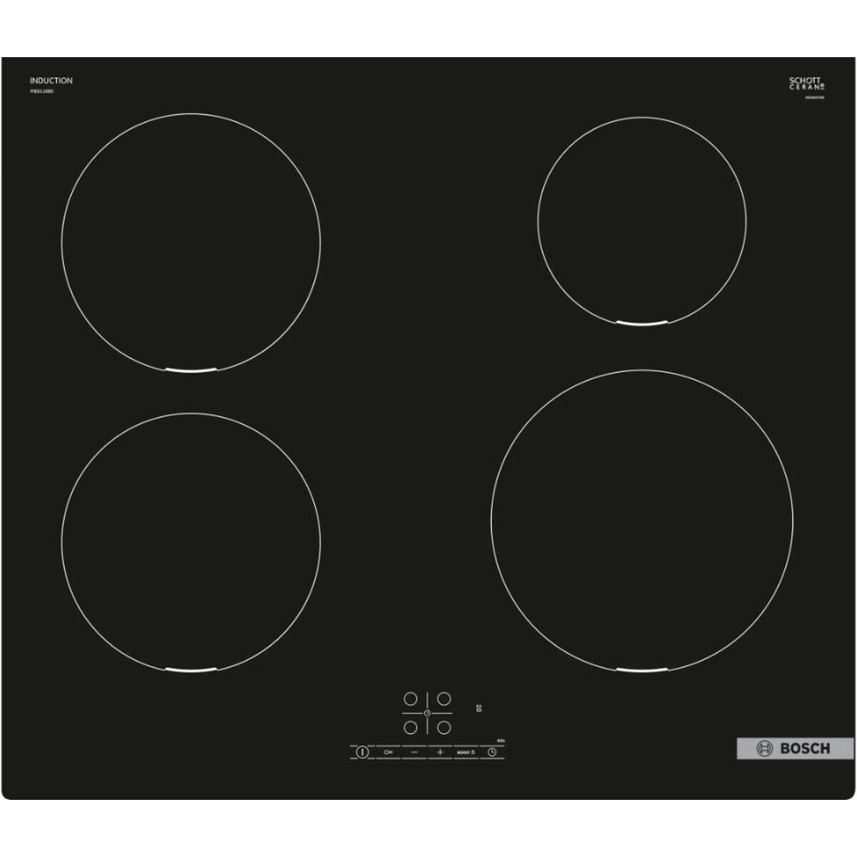 Induktionshäll BOSCH PIE611BB5E 60 cm 52 cm 59,2 cm 7400 W