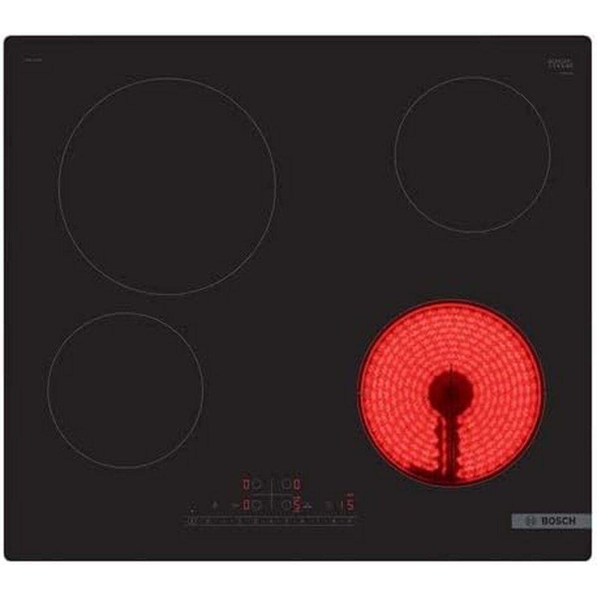 Keramisk platta BOSCH PKE611FP2E 60 cm 52 cm 59,2 cm 6900 W - 2