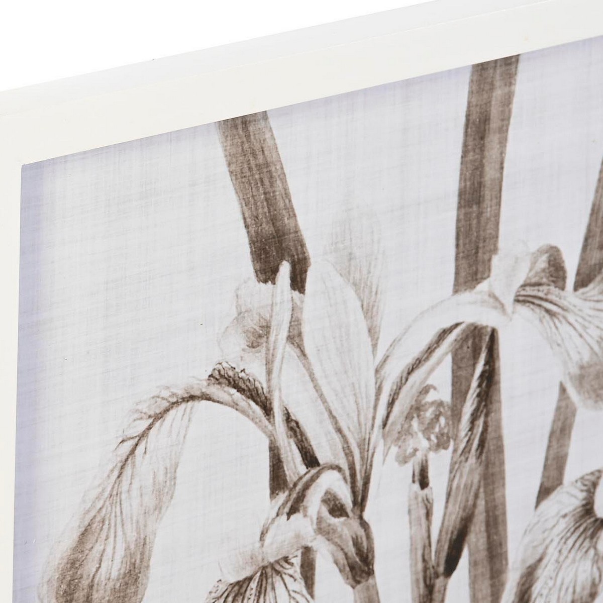 Tavla DKD Home Decor Glas Björk 55 x 70 x 2,5 cm 55 x 2,5 x 70 cm Virágok (4 Delar) - 3