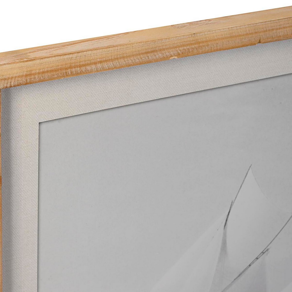 Tavla DKD Home Decor Gran Glas 70 x 55 x 2 cm 70 x 2 x 55 cm Barco (4 Delar) - 3
