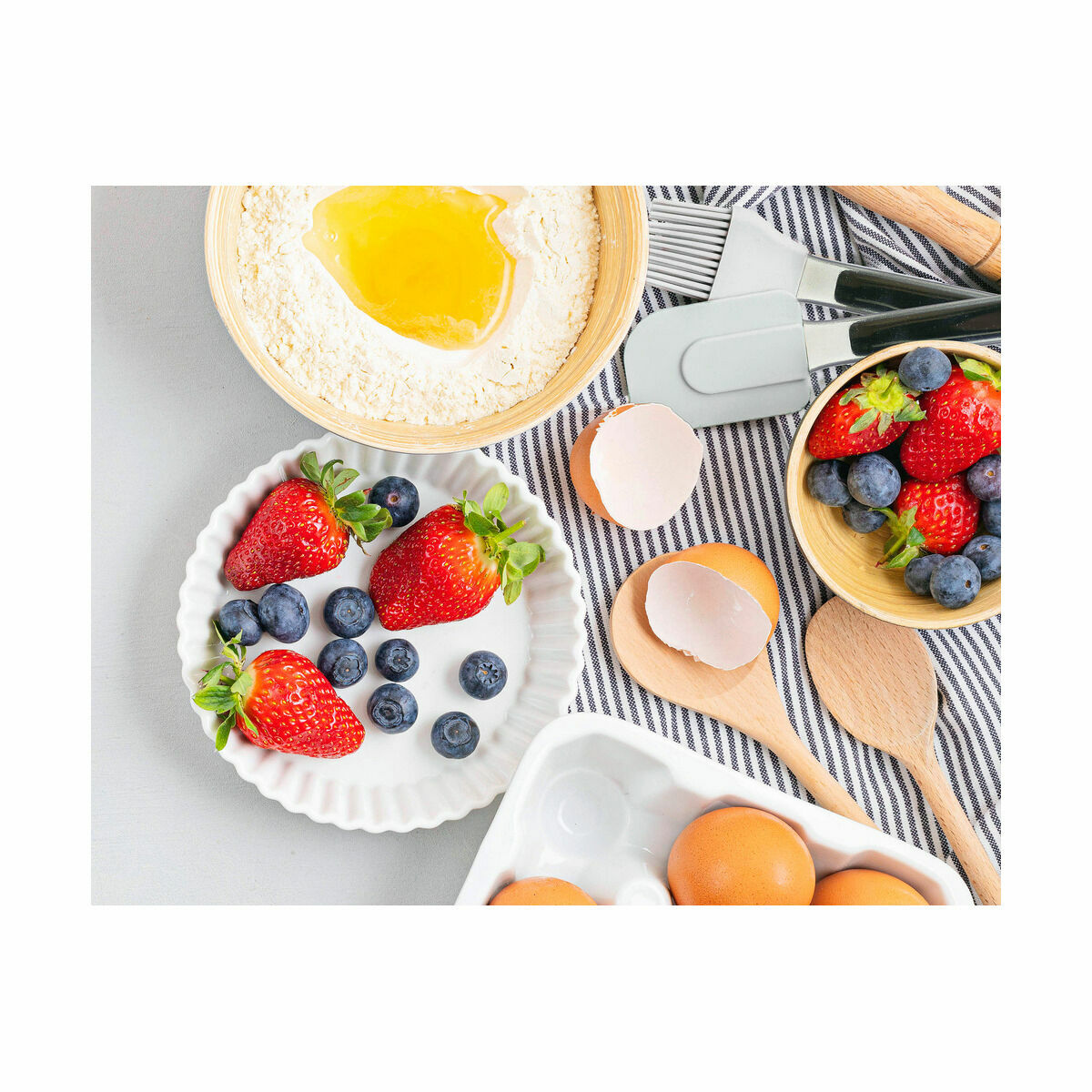 Silikonpensel Quttin Foodie Svart 28 x 4 cm - 2