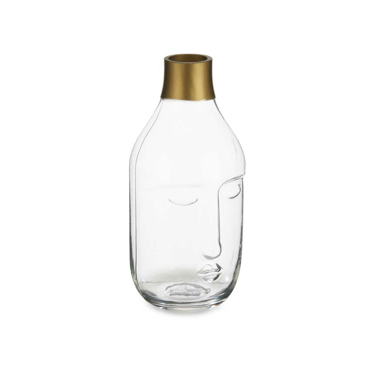 Vas Ansikte Transparent Glas 11 x 24,5 x 12 cm (6 antal) - 2