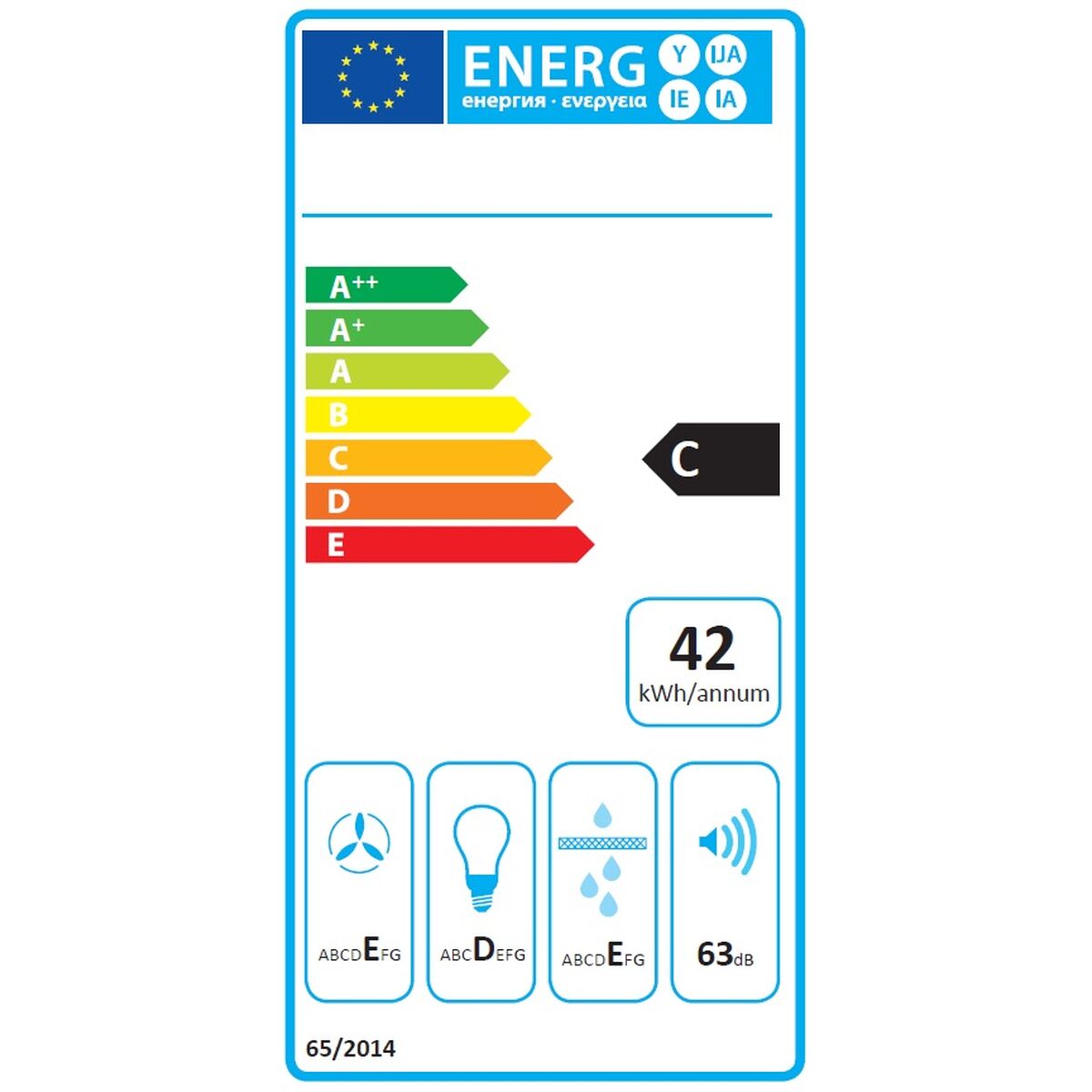 Konventionell fläkt Ciarko ZRD Vit - 2
