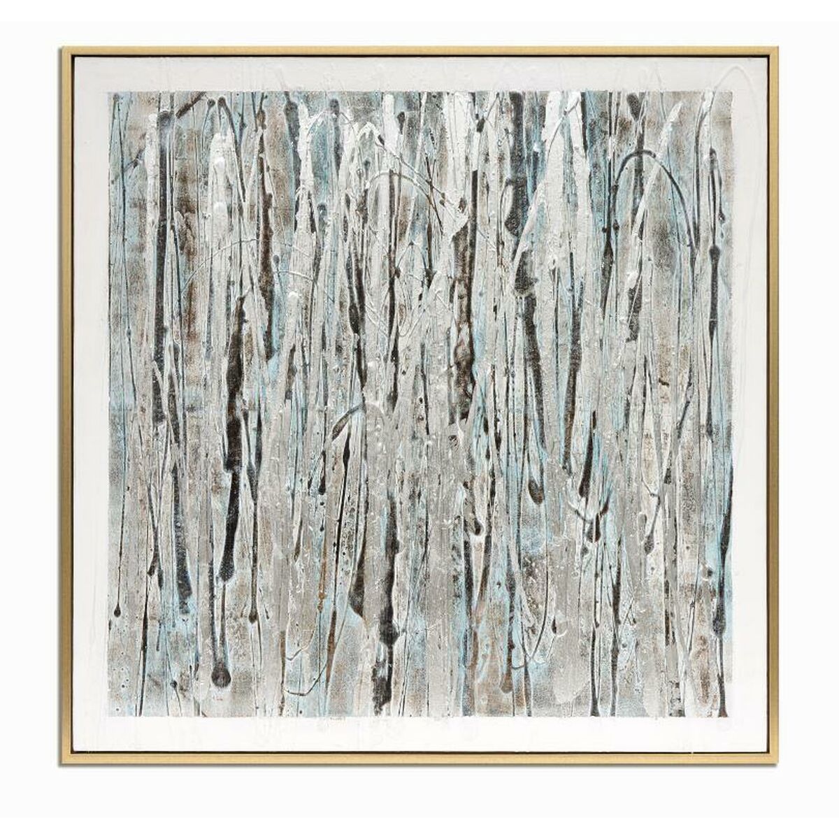 Tavla DKD Home Decor Abstrakt (131 x 3,8 x 131 cm)