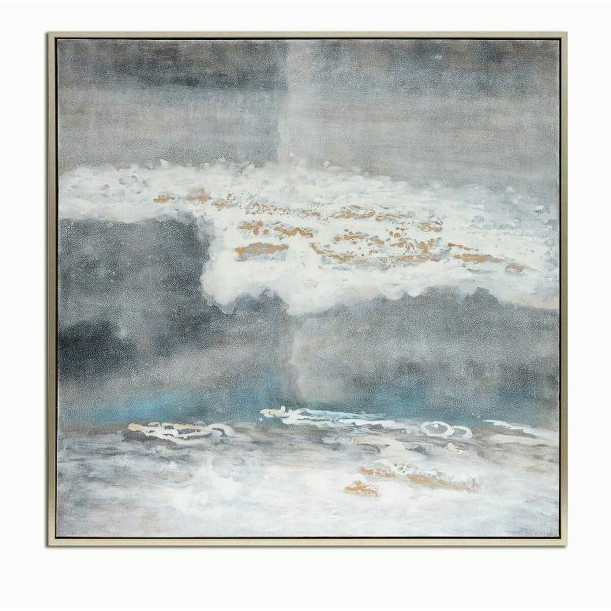 Kanvas DKD Home Decor Abstrakt Modern (131 x 3,8 x 131 cm) - 2