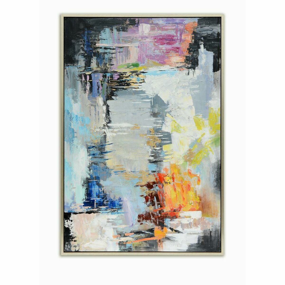 Tavla DKD Home Decor 156 x 3,8 x 106 cm Modern Urban - 2