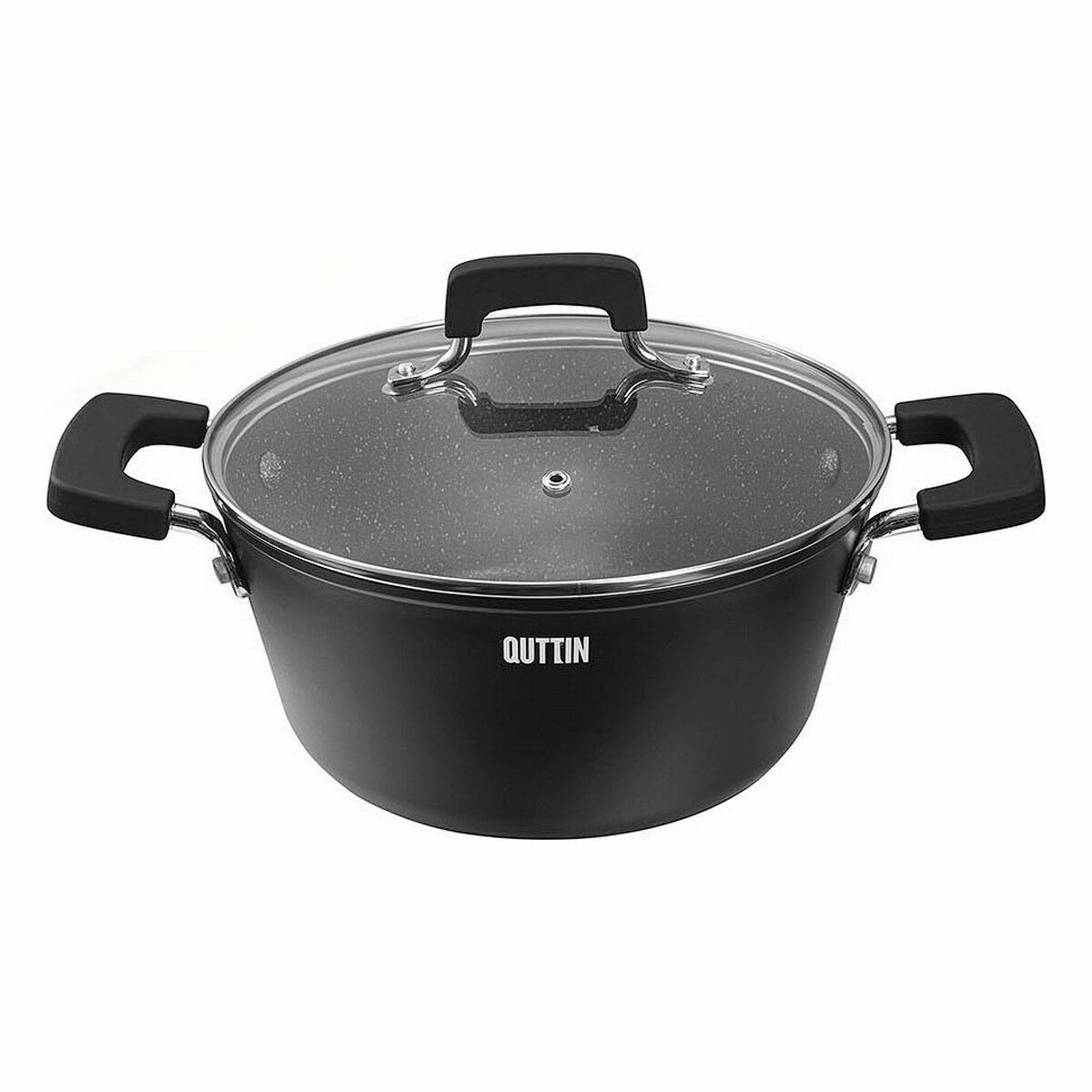 Kastrull med glaslock Quttin Grand Chef 20 x 9,5 cm