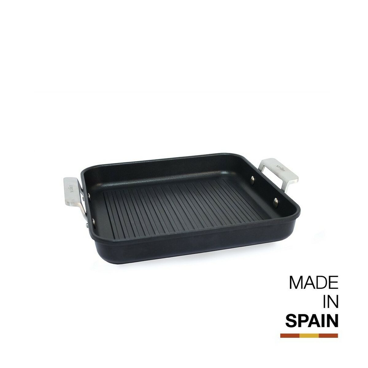 Grillplatta Valira AIRE 23X23. Svart Aluminium