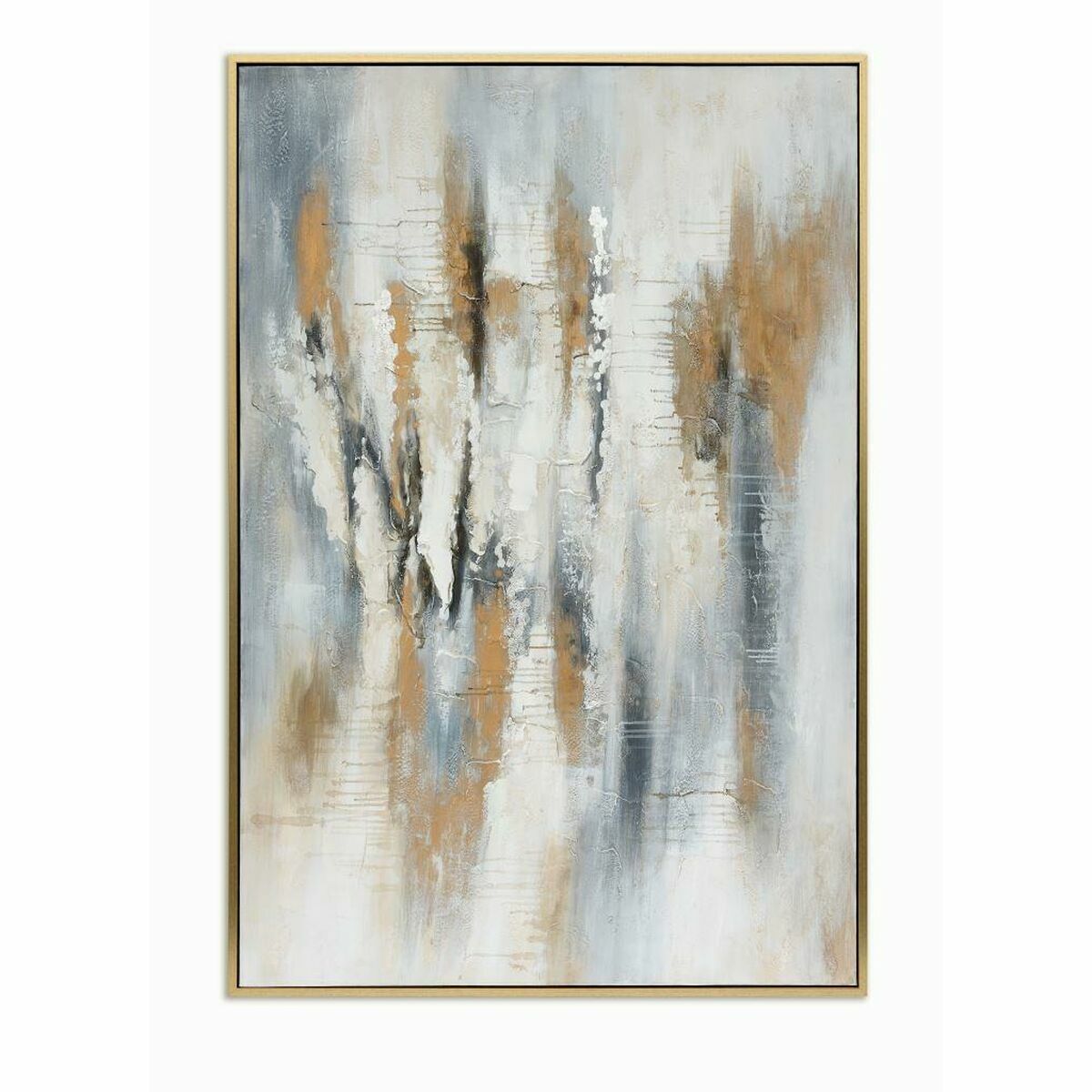 Tavla DKD Home Decor Abstrakt Modern 187 x 3,8 x 126 cm