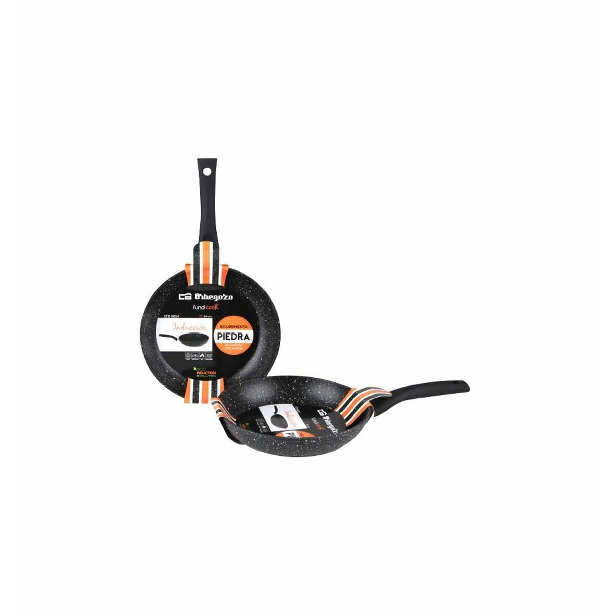 Stekpanna Orbegozo SFB 8024   24CM Svart Aluminium Smitt aluminium Ø 24 cm (Ø 24 cm)