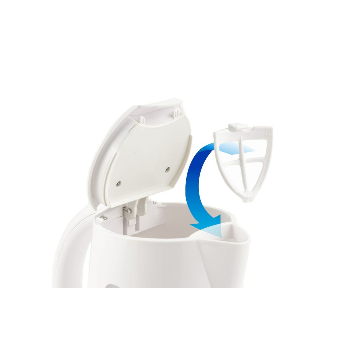 Vattenkokare Concept RK2320  Vit Plast 2000 W 1,8 L - 2