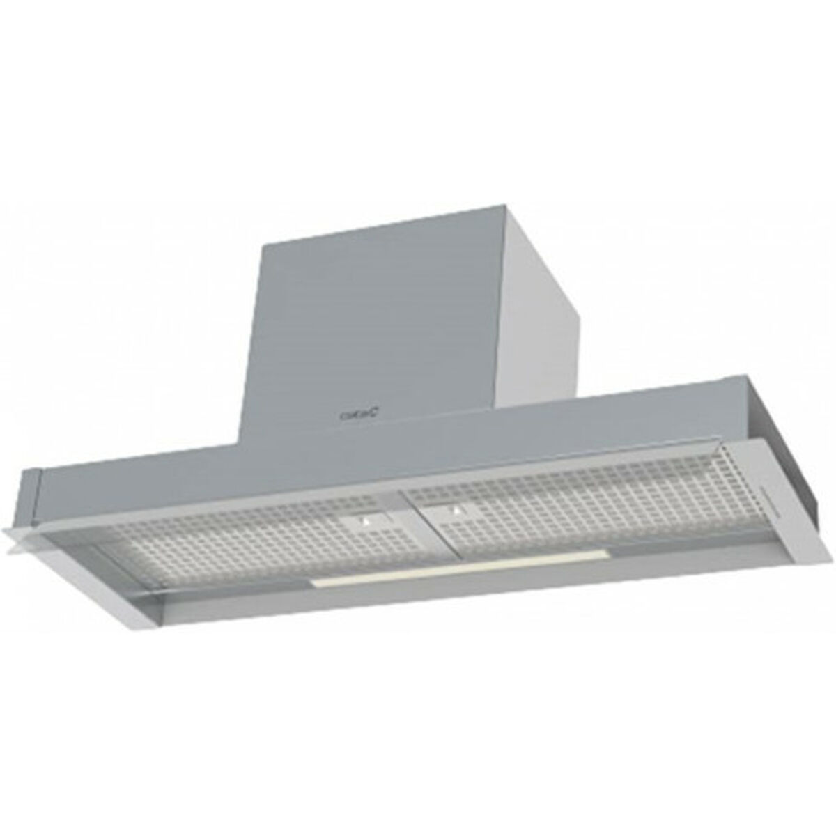 Konventionell fläkt Cata CORONA X90/B 415 m3/h 90 cm 280 W Silvrig Vit
