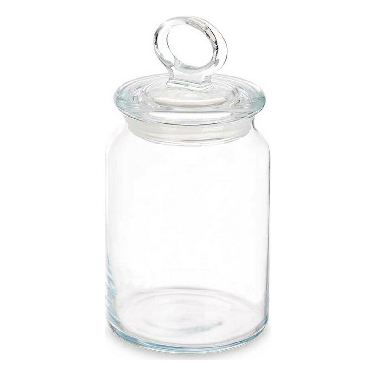Burk Kitchen 860 ml 9,8 x 19,3 x 9,8 cm Transparent Silikon Glas (6 antal) - 2