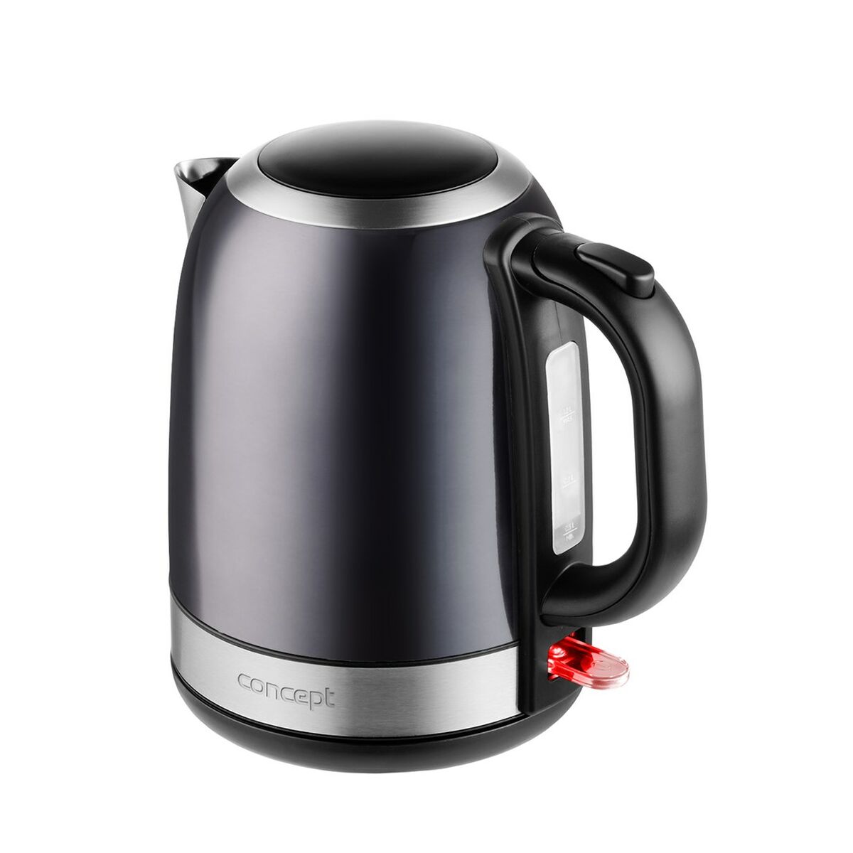 Vattenkokare Concept RK3252  Grå Rostfritt stål 2200 W 1,2 L