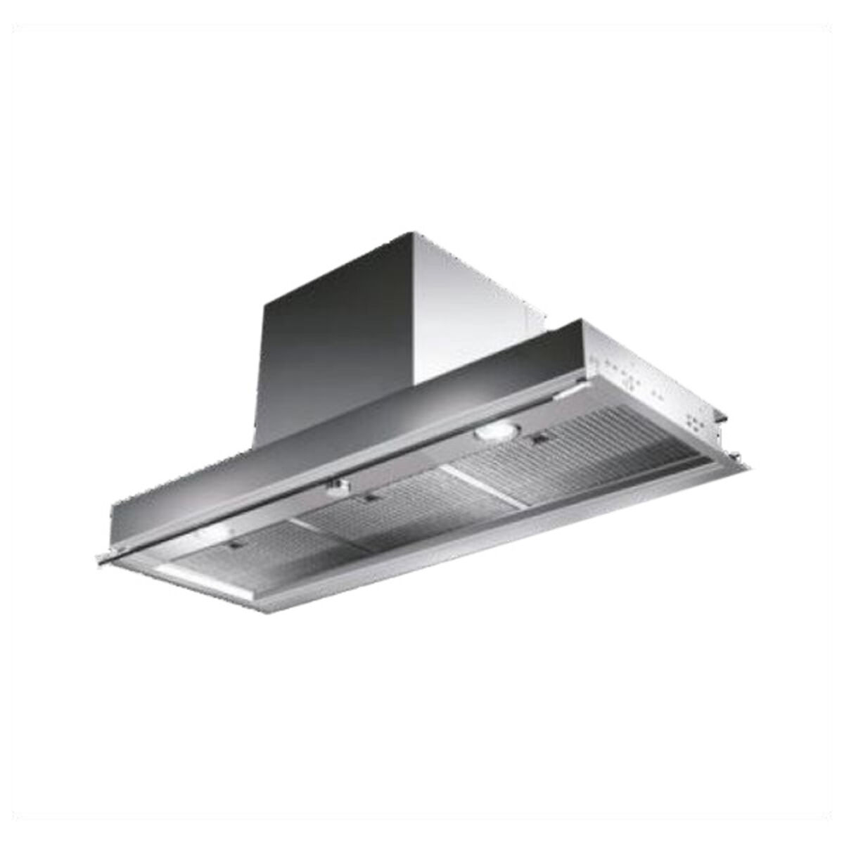 Konventionell fläkt Mepamsa SECRET 60 60 cm 69 dB 540 m³/h Rostfritt stål - 3