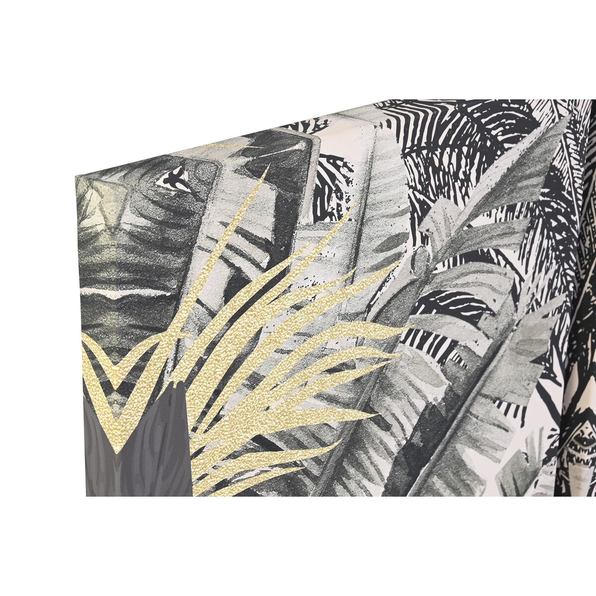 4-ramsset DKD Home Decor Tropiskt (160 x 3,8 x 100 cm) - 2