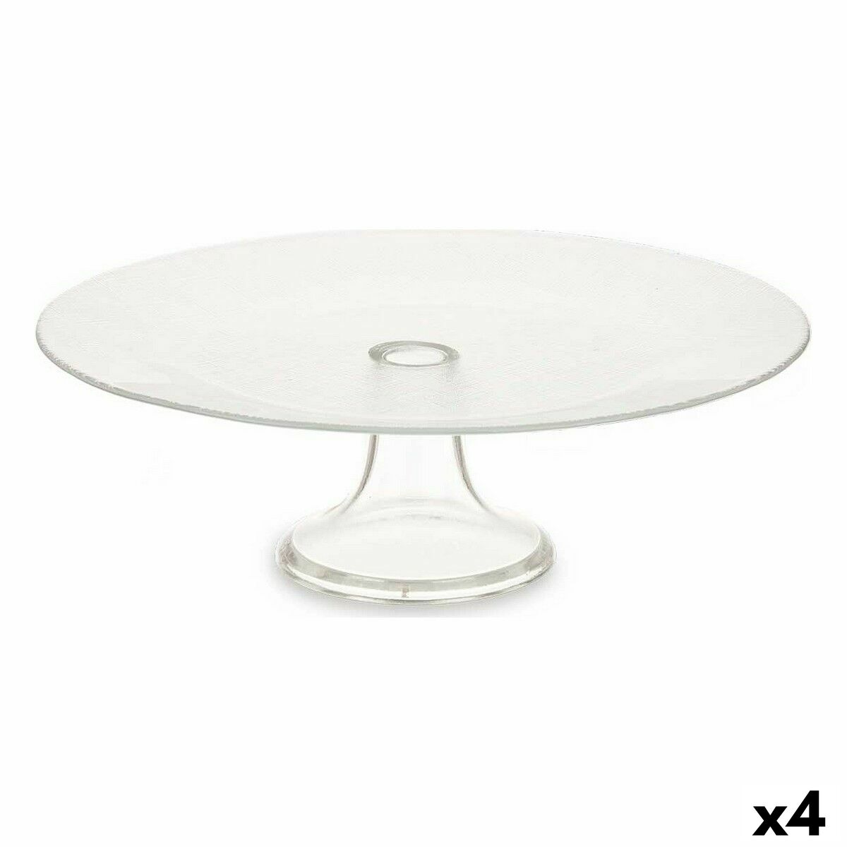Lunchlåda 32 x 10,5 x 32 cm Glas Transparent (4 antal)