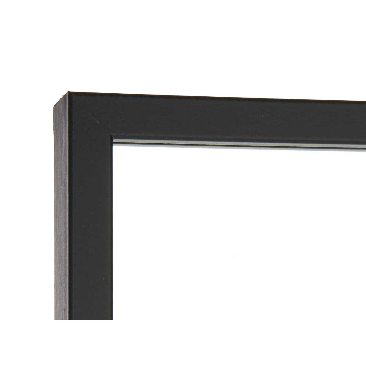 Väggspegel Svart Trä MDF 40 x 142,5 x 3 cm (2 antal) - 2
