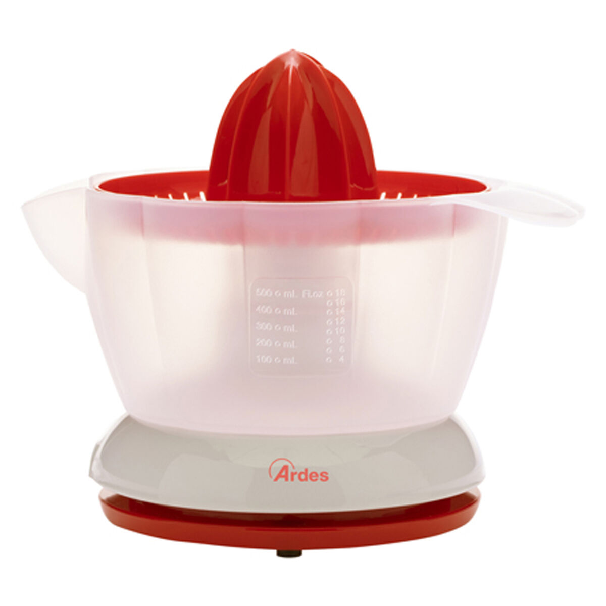Elektrisk Juicepress Ardes AR1J1 25W Röd Vit (0,5 L)