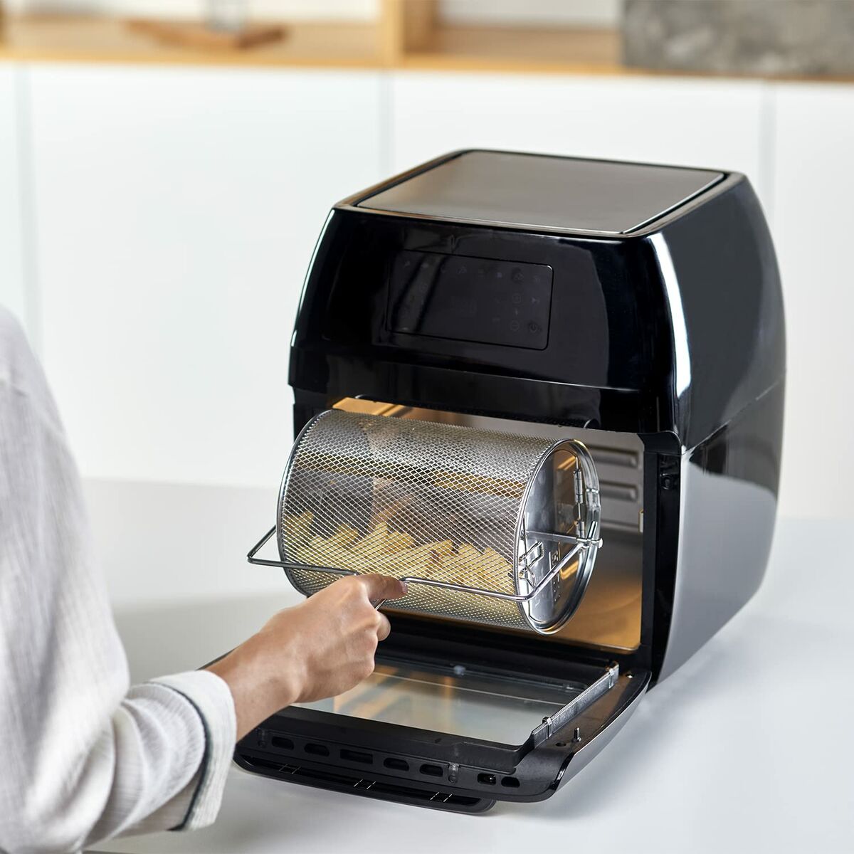 Oljefri Fritös Black & Decker BXAF1200E Svart 1700 W 12 L - 2