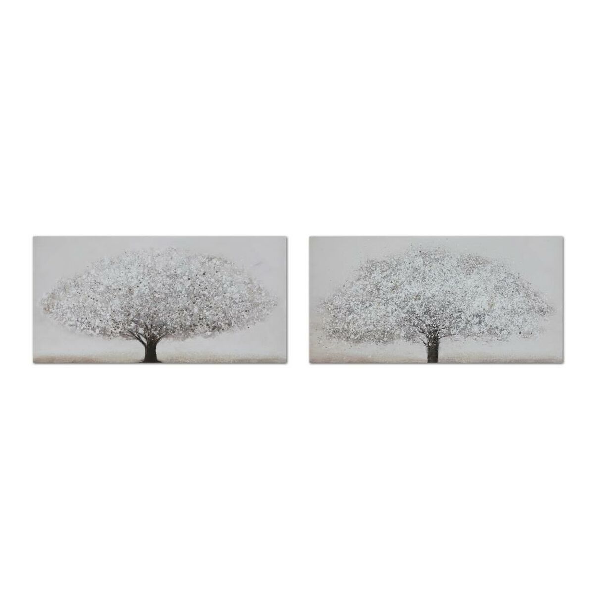 Tavla DKD Home Decor Träd Traditionell 140 x 3 x 70 cm (2 antal)