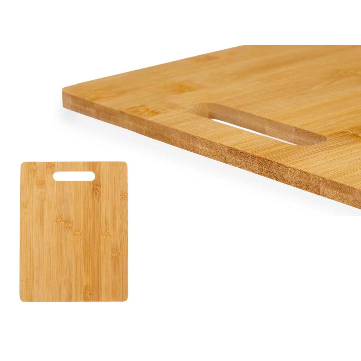 Skärbräda Brun Bambu 30 x 0,9 x 23 cm (12 antal) - 2