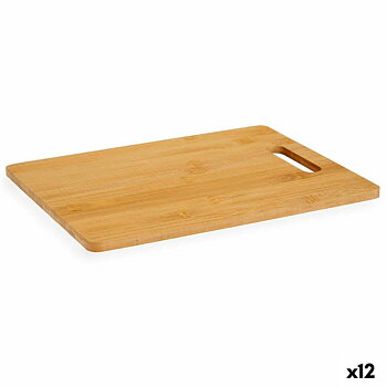 Skärbräda Brun Bambu 38 x 0,9 x 28 cm (12 antal)