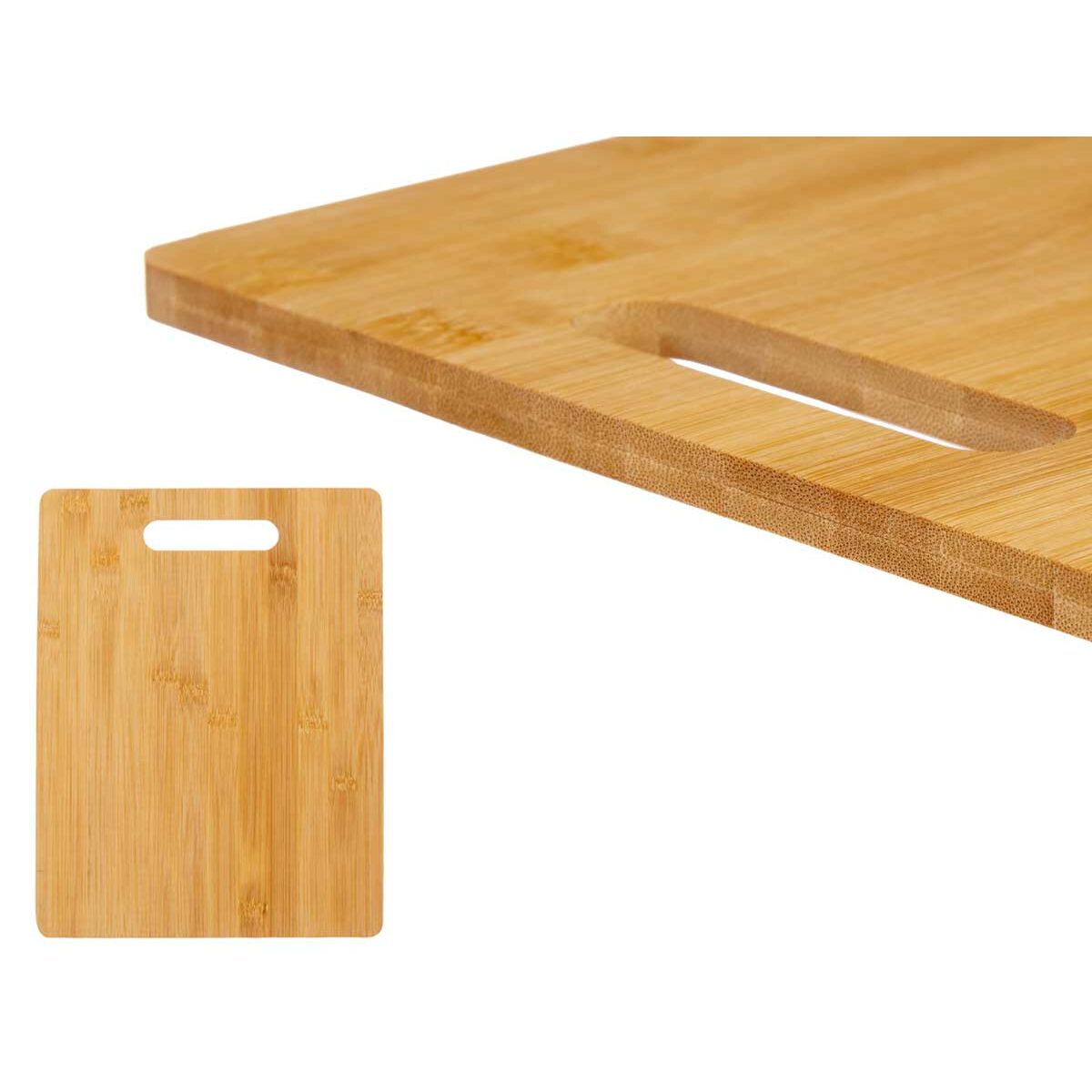 Skärbräda Brun Bambu 38 x 0,9 x 28 cm (12 antal) - 2