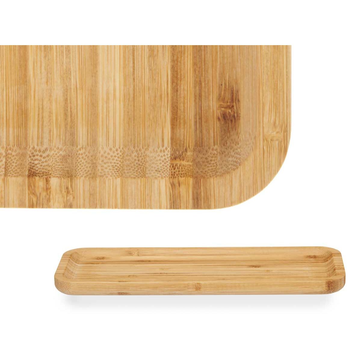 Tavla Fördrink Brun Bambu 29,5 x 1,6 x 11,5 cm (12 antal) - 2