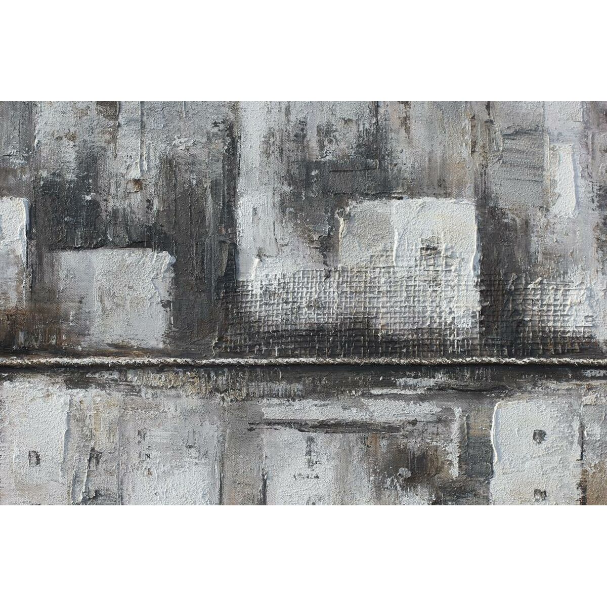 Tavla DKD Home Decor 120 x 2,8 x 80 cm Abstrakt Loft (2 antal) - 3