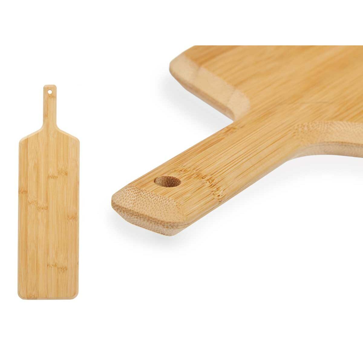Tavla Fördrink Med handtag Bambu 50 x 14 x 1,5 cm (6 antal) - 2
