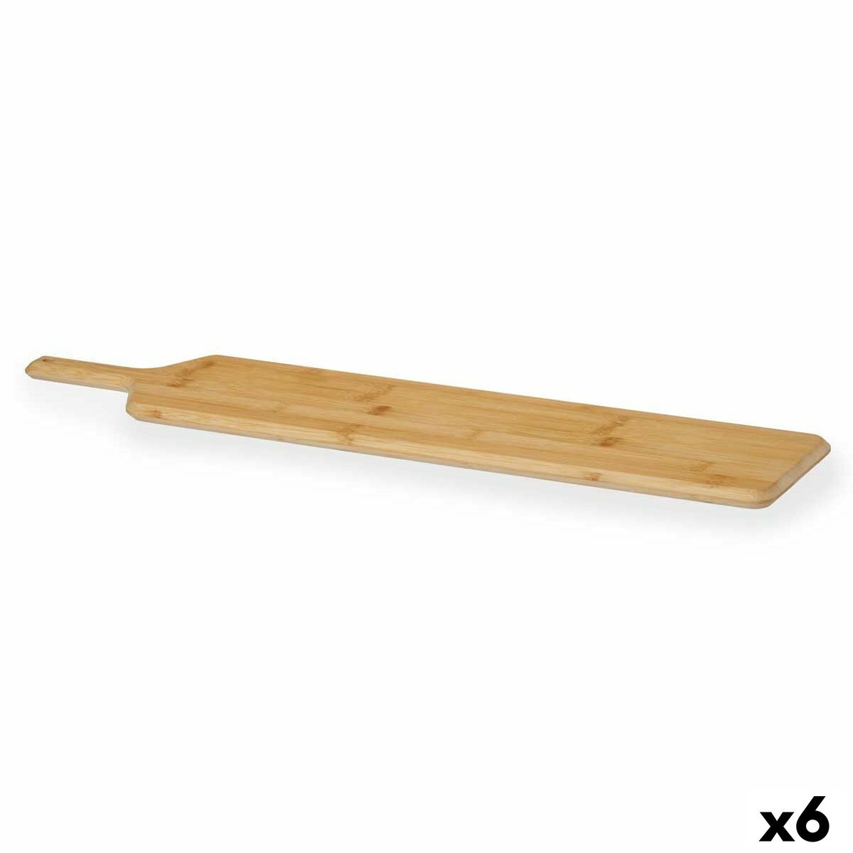Tavla Fördrink Med handtag Bambu 65 x 14 x 1,5 cm (6 antal)