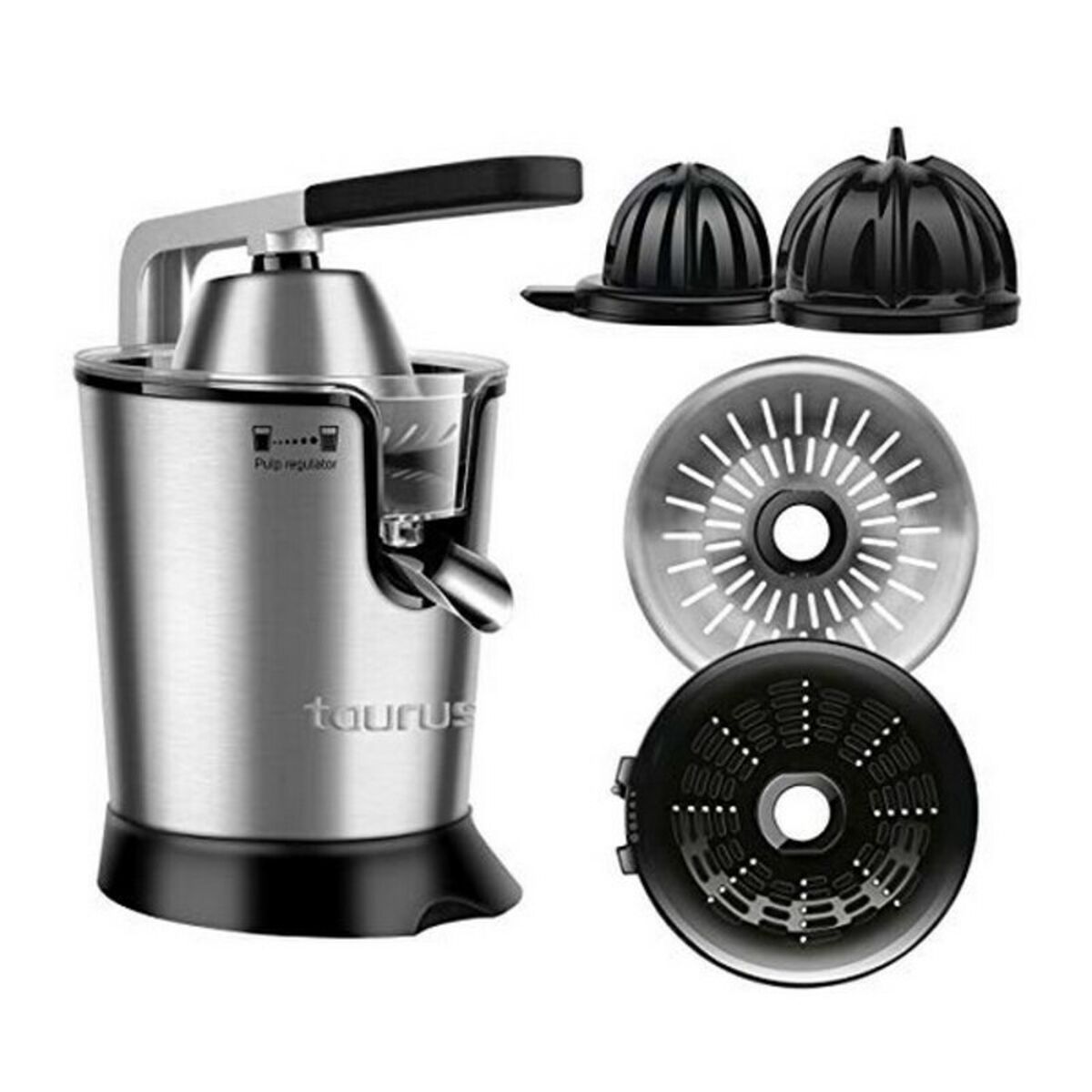 Elektrisk Juicepress Taurus EASY PRESS 300 0,65 L 300W Rostfritt stål