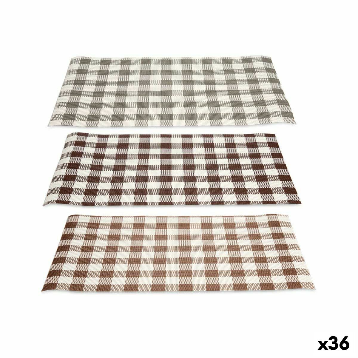 Bordsunderlägg Ramar 45 x 30 x 0,1 cm (36 antal)