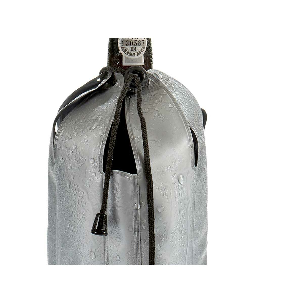 Flaskkylare Grå PVC 12 x 12 x 21,5 cm (12 antal) - 2