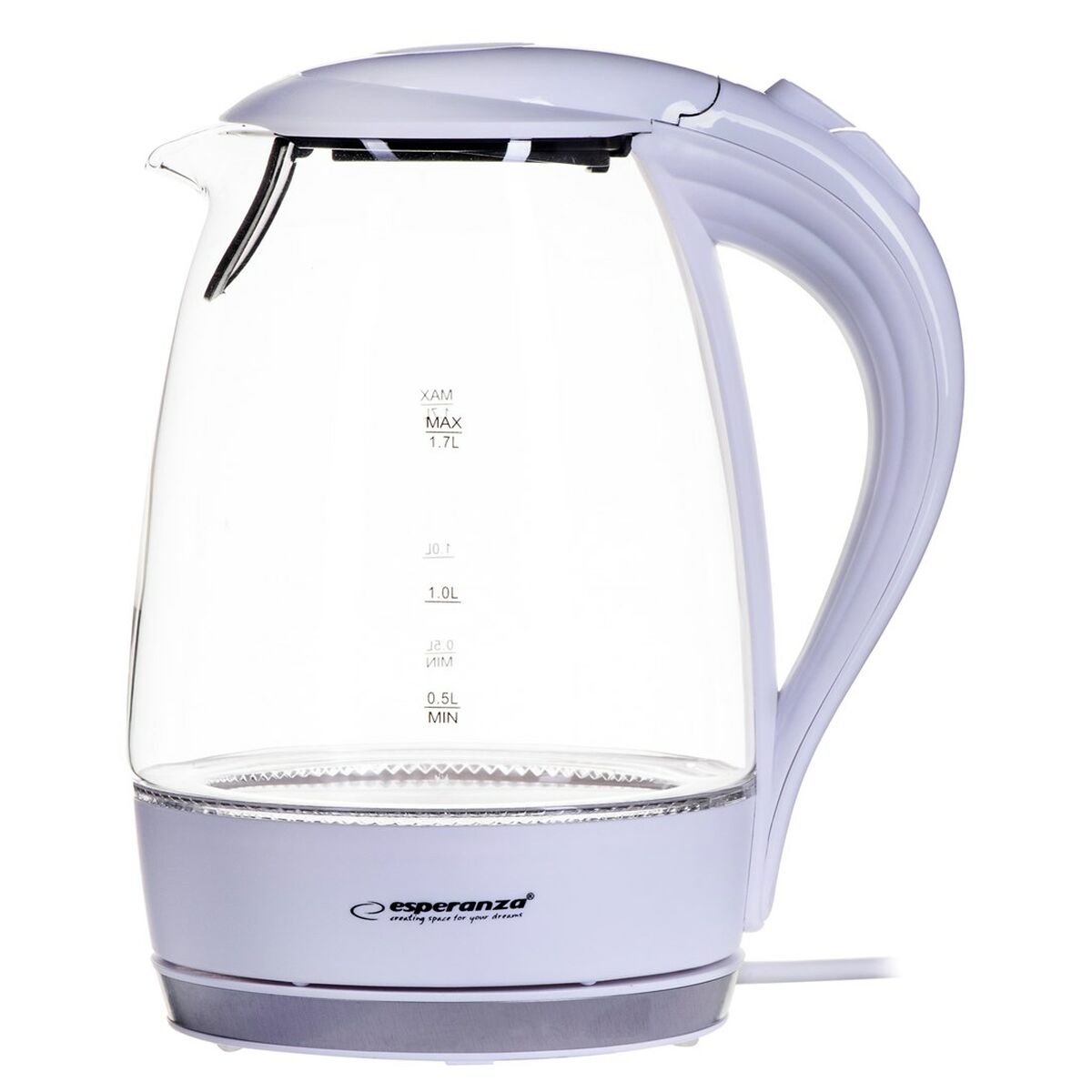 Vattenkokare Esperanza 2200 W 1,7 L - 2