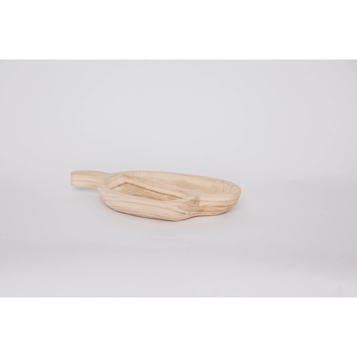 Snacksbricka DKD Home Decor Ljusbrun Naturell Tropiskt 38 x 21 x 5 cm 30 x 21 x 5 cm - 7