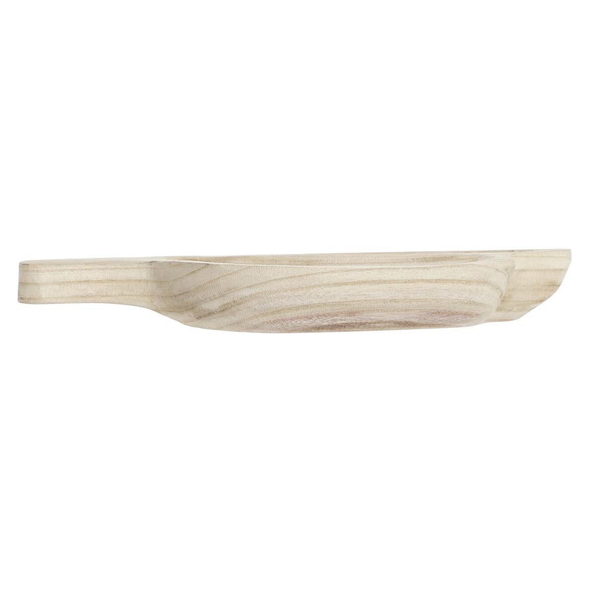 Snacksbricka DKD Home Decor Ljusbrun Naturell Tropiskt 38 x 21 x 5 cm 30 x 21 x 5 cm - 2