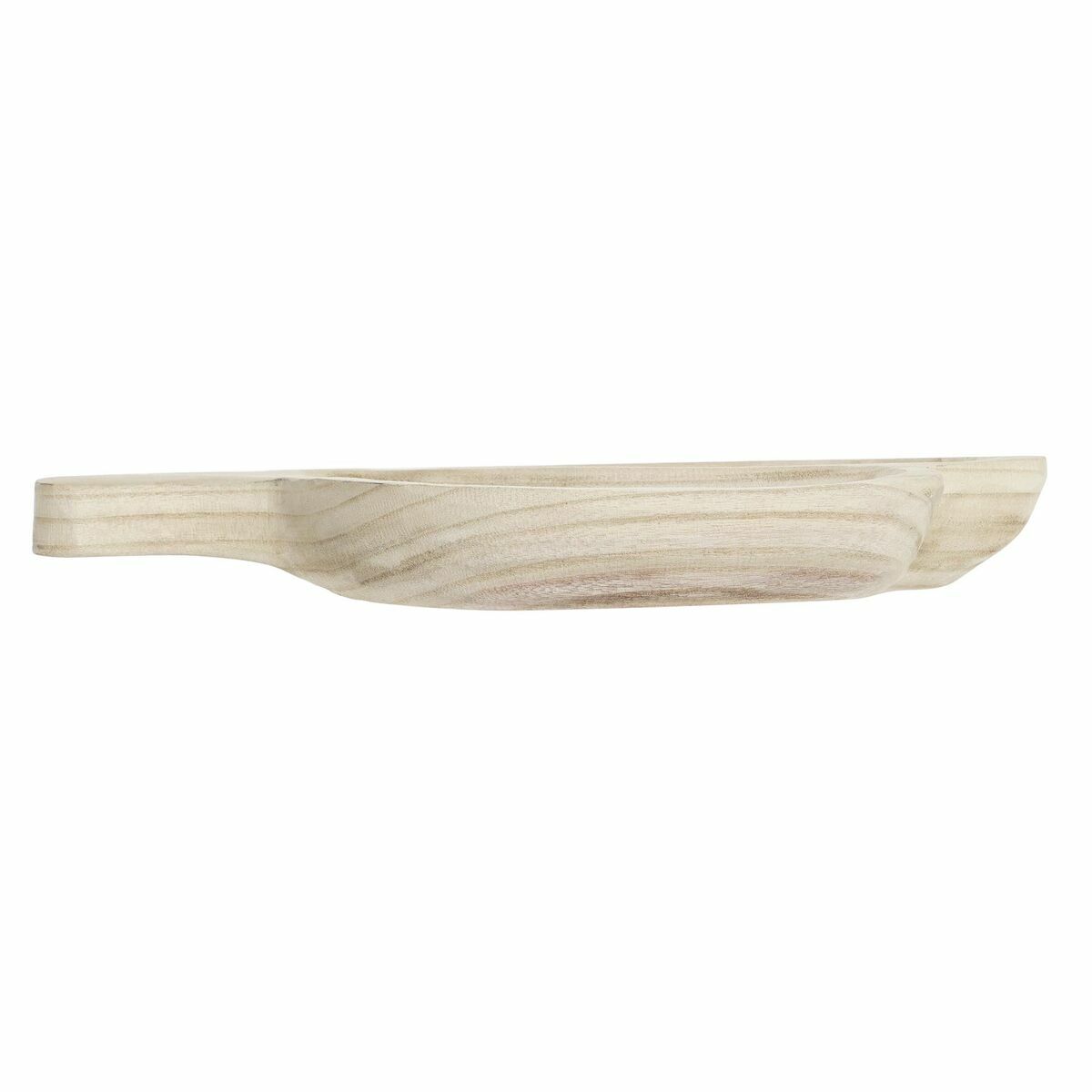 Snacksbricka DKD Home Decor Ljusbrun Naturell Tropiskt 38 x 21 x 5 cm 30 x 21 x 5 cm - 5