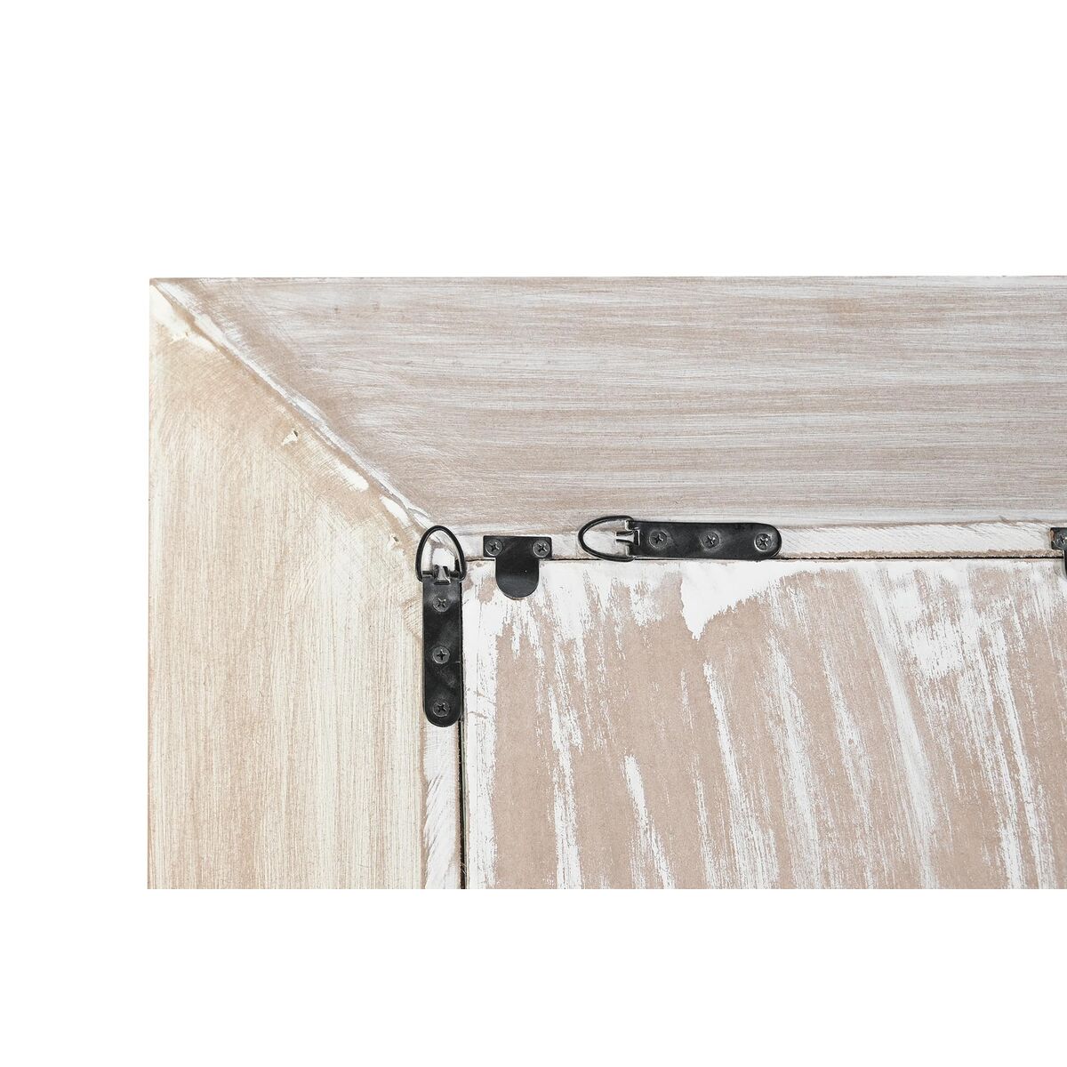 Väggspegel DKD Home Decor Glas Gyllene Vit Trä MDF (93 x 6 x 180 cm) - 4