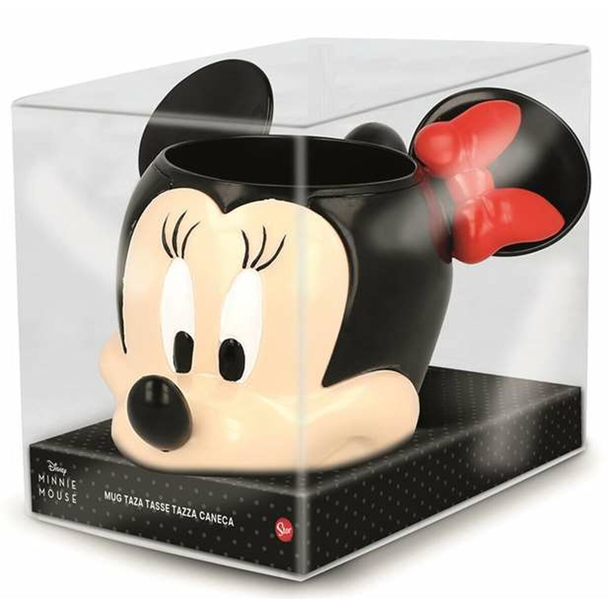 Kopp i låda Minnie Mouse Keramik 360 ml