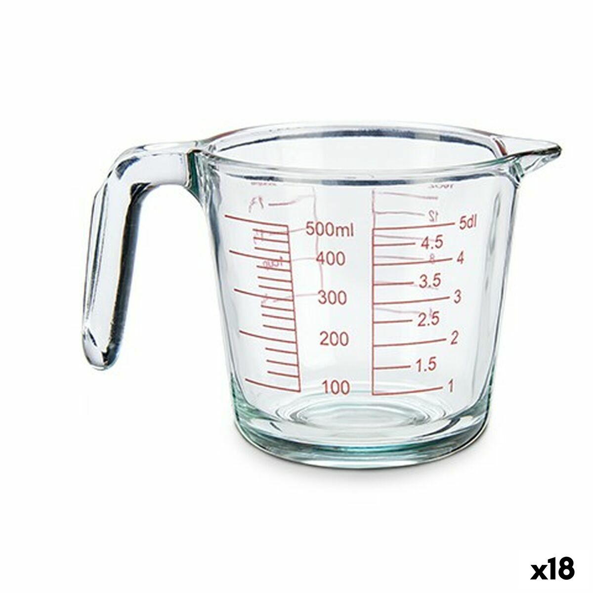 Måttkanna Glas 500 ml (18 antal)