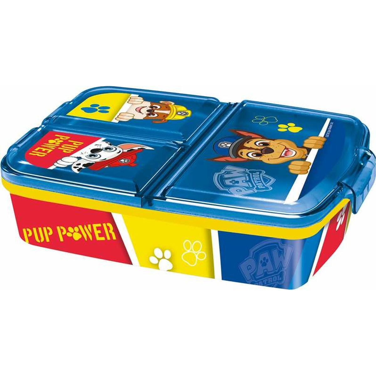 Burk med fack The Paw Patrol Pup Power 19,5 x 16,5 x 6,7 cm polypropen